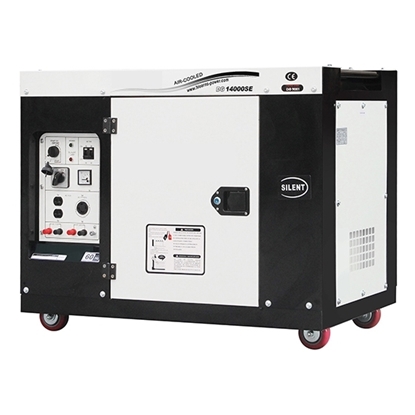 9kW (11kVA) Silent Diesel Generator, 1 Phase/3 Phase