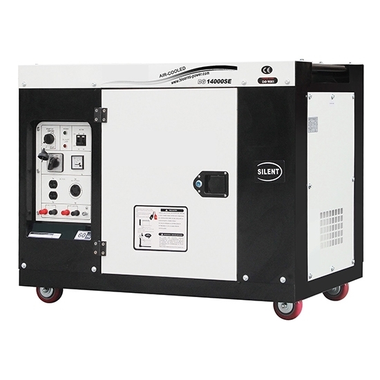 5kW (6kVA) Silent Diesel Generator, 1 Phase/3 Phase