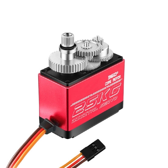 25 kg·cm (2.5 Nm) RC Servo Motor, 6V/ 7.4V