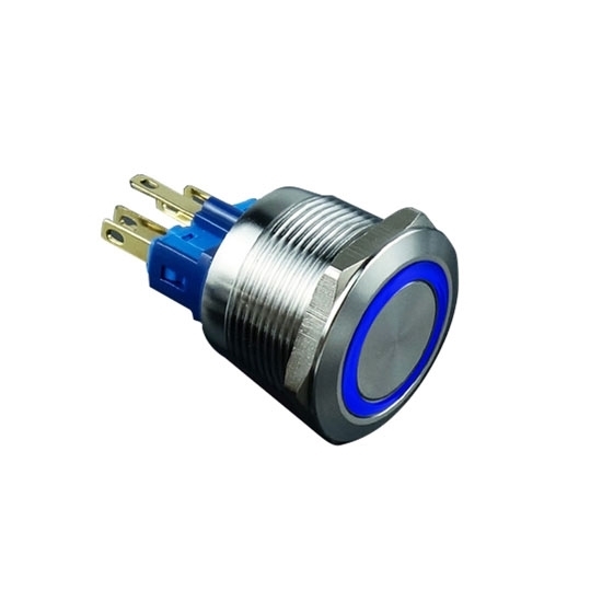 5V Momentary Push Button Switch, 1 NO + 1 NC