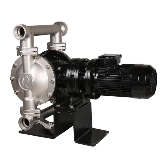 2" Electric Diaphragm pump, 24GPM, 1.5kW