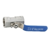 Picture of 1  Piece Stainless Steel Ball Valve, 1/4 Inch