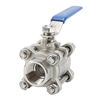 Picture of 3  Piece Stainless Steel Ball Valve, 1/2 Inch