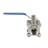 Picture of 3  Piece Stainless Steel Ball Valve, 1/2 Inch