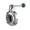 Picture of 2 inch Stainless Steel Sanitary Butterfly Valve