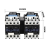 Picture of 25 amp Reversing AC Contactor with Mechanical Interlock