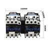 Picture of 32 amp Reversing AC Contactor with Mechanical Interlock