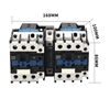 Picture of 32 amp Reversing AC Contactor with Mechanical Interlock
