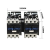 Picture of 40 amp Reversing AC Contactor with Mechanical Interlock