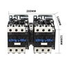 Picture of 40 amp Reversing AC Contactor with Mechanical Interlock