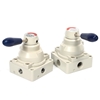 Picture of G1/2" Hand Lever Valve, 4 Way, 2/3 Position