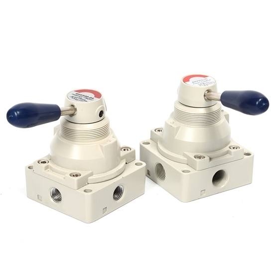 G3/4" Hand Lever Valve, 4 Way, 2/3 Position