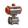 Picture of 4" Pneumatic Ball Valve, 2 Way/ 3 Way