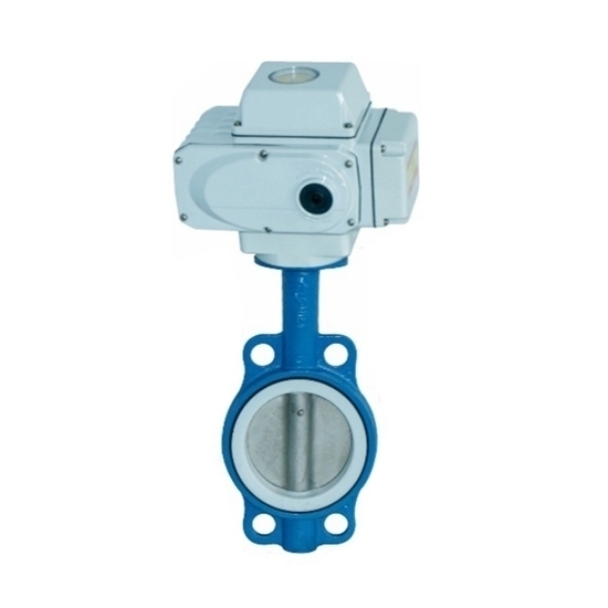 4" Electric Wafer Butterfly Valve