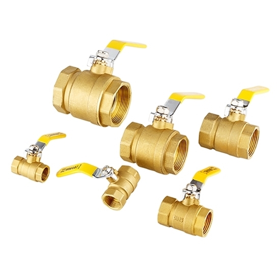 3/4" Brass Ball Valve, 2 Piece