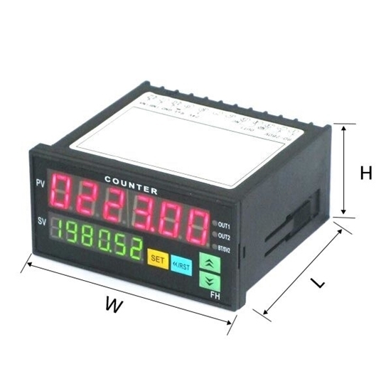 Digital Counter, 6 Digit, Up/Down, Number/Length/Batch | ATO.com