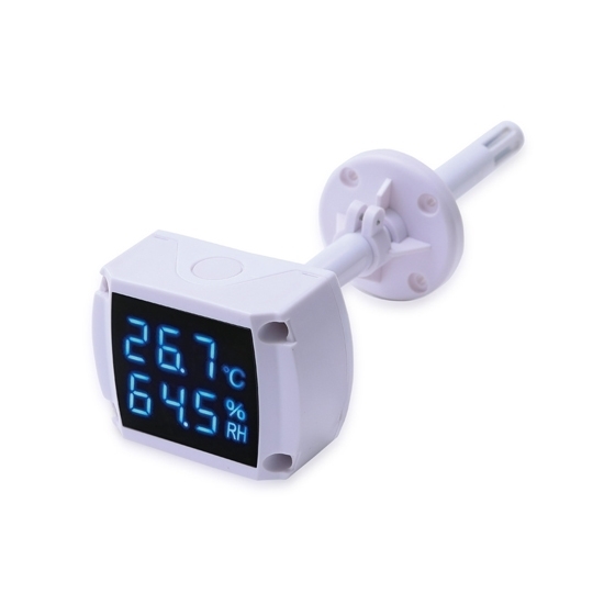 Temperature and Humidity Sensor/Transmitter with Display