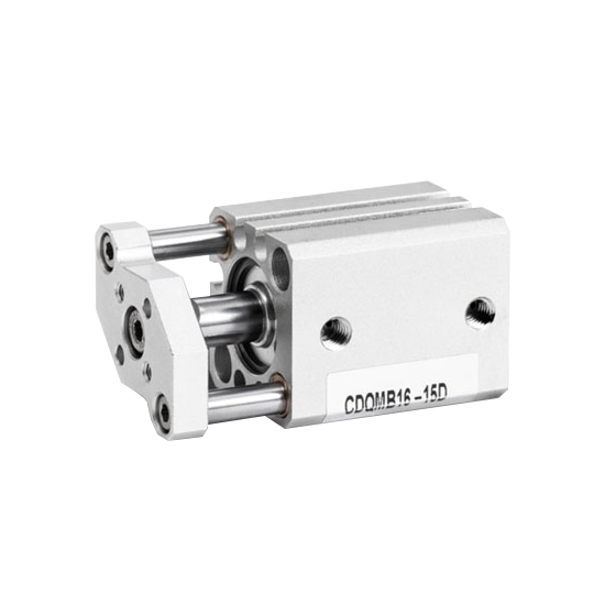 Guided Pneumatic Cylinder, Single Rod, 40mm Bore, 25mm Stroke