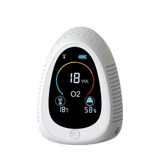 Smoke & Oxygen (O2) Detector, Temperature/ Humidity/ Wifi | ATO.com