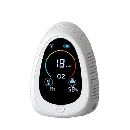 Smoke & Oxygen (O2) Detector, Temperature/ Humidity/ Wifi