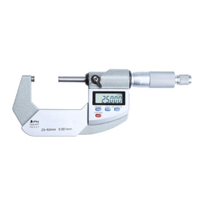 1-2" Range Digital Micrometer, 0.00005 Inch Accuracy