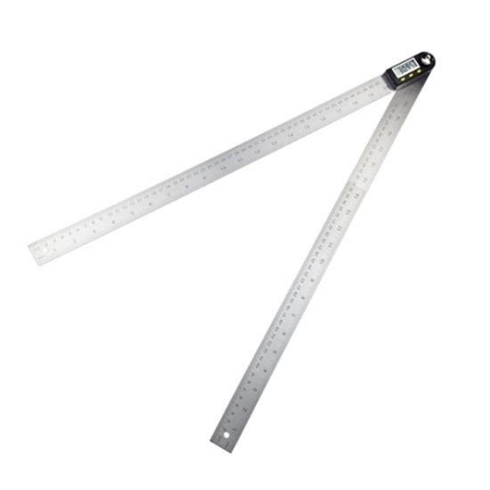 2 in 1 Digital Angle Finder Protractor, 500mm