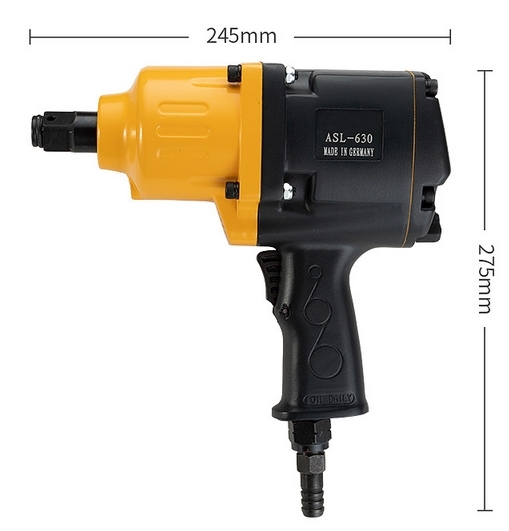 2000 Nm Pneumatic Screw Driver, 3/8", 6500 rpm