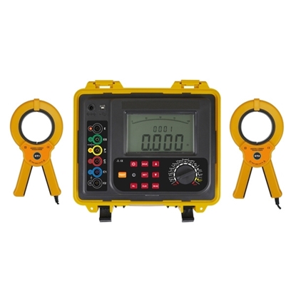 Double Clamp Earth Resistance Tester, 0 to 300kΩ