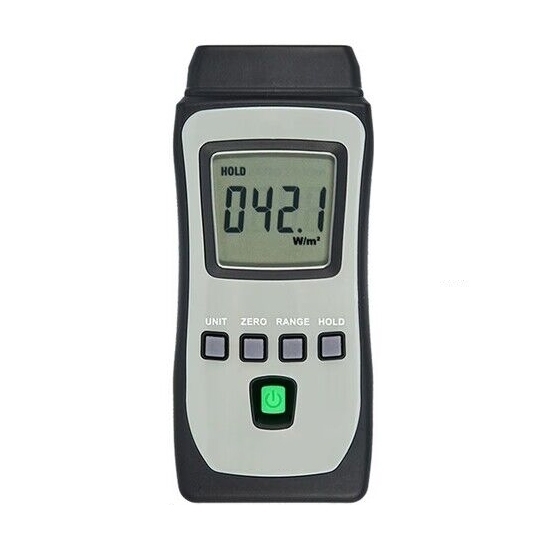 Digital Solar Power Meter, 3 3/4 Digits LCD Display