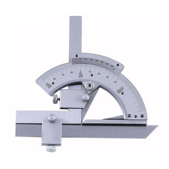 0-320 Degrees Universal Vernier Bevel Protractor