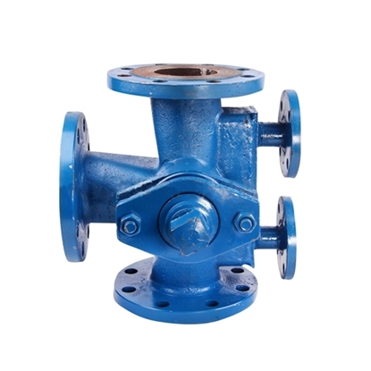 2 1/2" 2 Way/3 Way Plug Valve, DN65