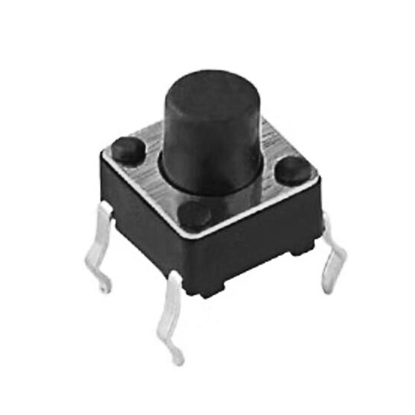 6x6x5mm Tact Push Button Switch, 4 Pin