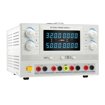 5A 30V Variable DC Power Supply, 4-Channel Output