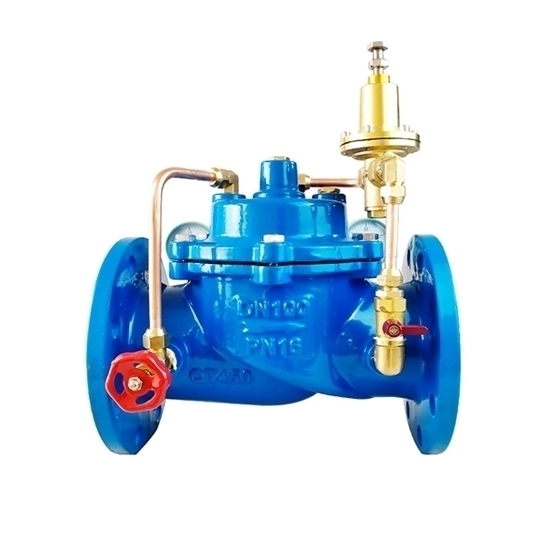 Adjustable Pressure Relief Valve 6 GPM 3000 PSI - #8 SAE Hydraulic Valve