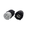 Picture of 20A 125V/ 250V Locking Plug, 3 Pole 4 Wire