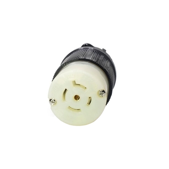 20A 347V/ 600V Locking Plug, 4 Pole 5 Wire