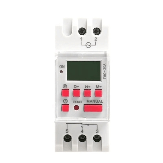 Single Phase 24 Hour Timer Meter, For Industrial, 220 V