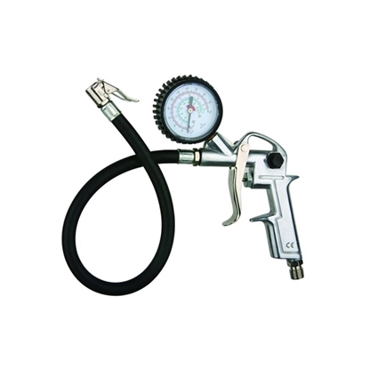 0~220 psi Tire Inflator with Pressure Gauge