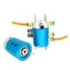 Picture of 4-Passage Rotary Joint, Pneumatic/Electrical Slip Ring, G1/8" Thread Port