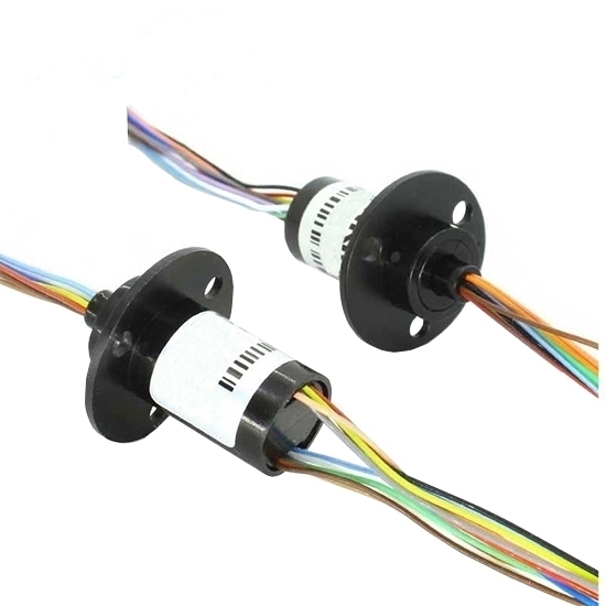 12.5mm Miniature Slip Ring, 2/4 Wires 5A, 6/12/18 Wires 2A