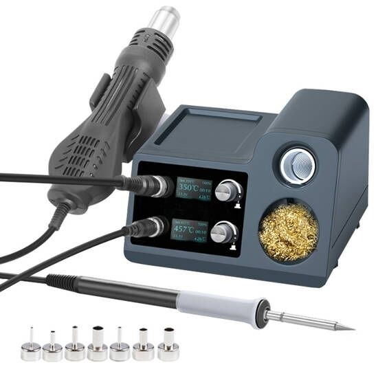 2 in 1 800W Desoldering Station, Variable Temperature