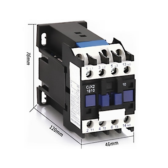 18 amp 3/4 Pole DC Coil Contactor, 12V/24V/48V/220V Coil