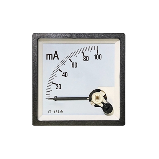 DC Analog Milliamp Meter, 0100 mA