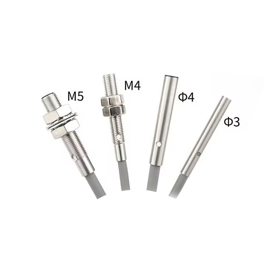 Small Proximity Sensor, Inductive, NPN NO,  M4/M5/φ3/φ4
