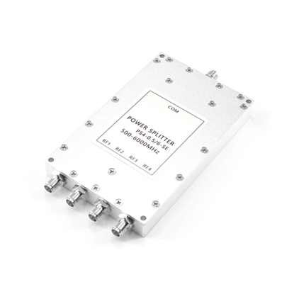 4 Way RF Power Divider, 0.5~6 GHz