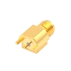 Picture of SMA Female RF Coaxial Connector, PCB Mount
