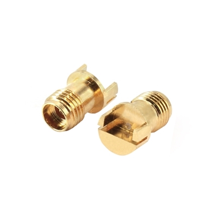 2.92mm Female RF Coaxial Connector, PCB Edge Mount