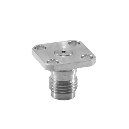1.85mm Female RF Coaxial Connector, Flange Mount