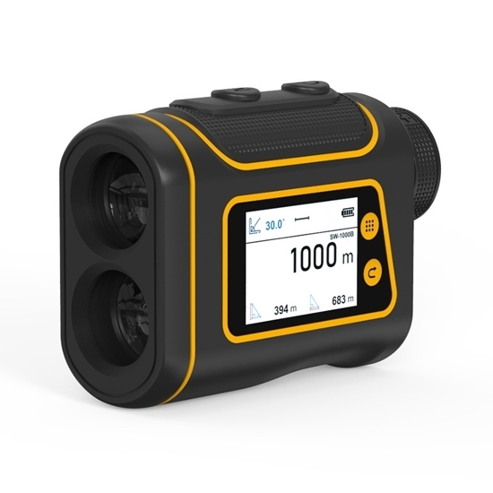 Laser Telescope Rangefinder with Touch Screen, 800/1000/1500m