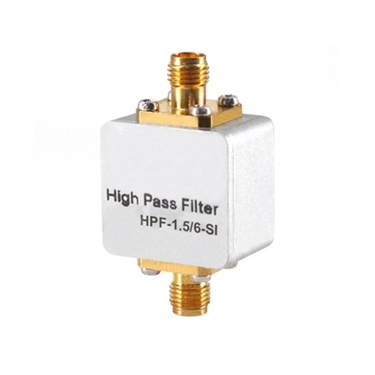 Passive RF High Bandpass Filter, 1.5~6 GHz